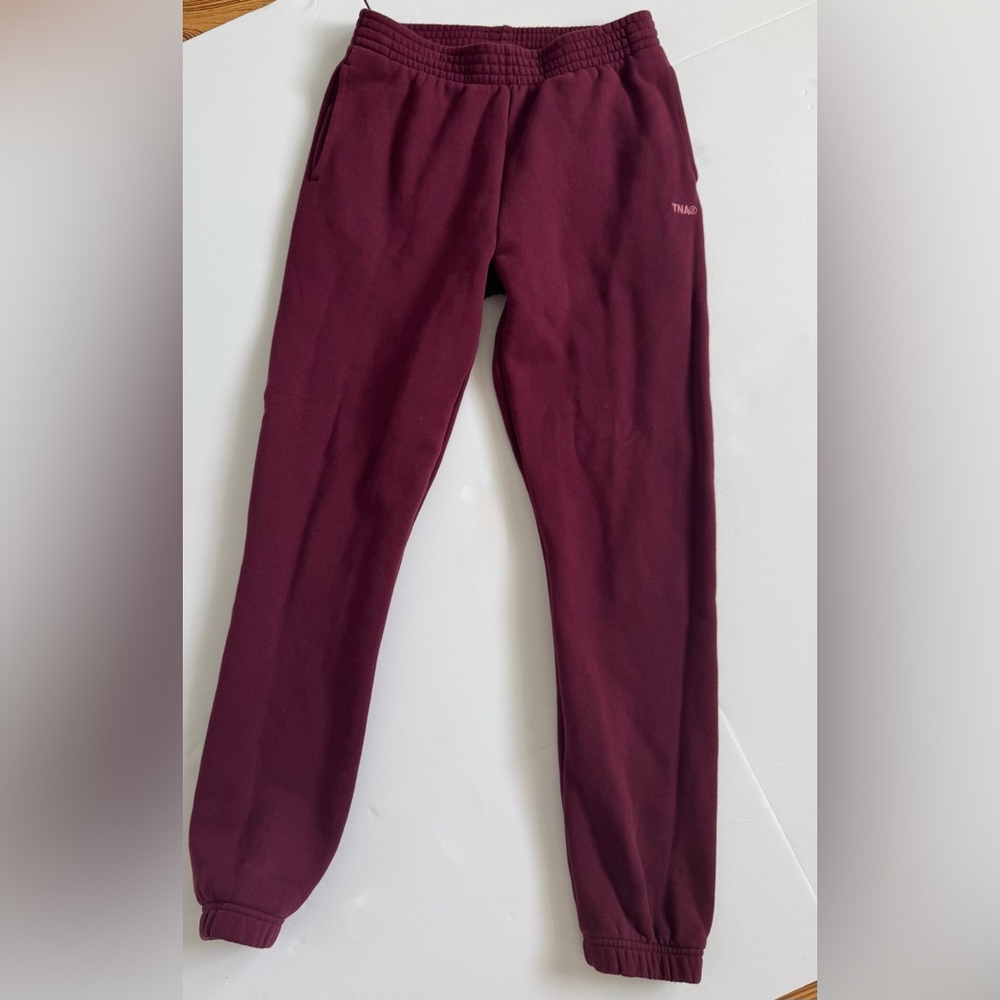 TNA Burgundy Sweatpants